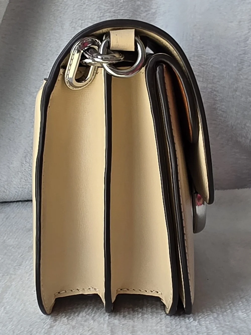 Coach Idol Bag with Silver C Accent